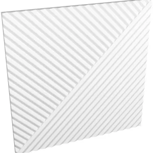 Decosa 3D Słomki dekorationspanel 50 x 50 cm