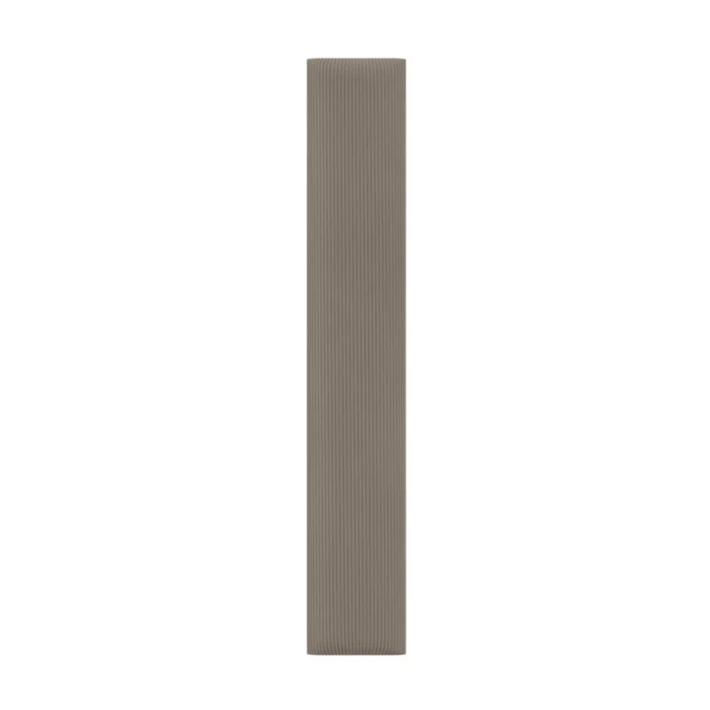 Polstret vægpanel Stegu B3 PP 90 x 15 cm mørk taupe fløjl