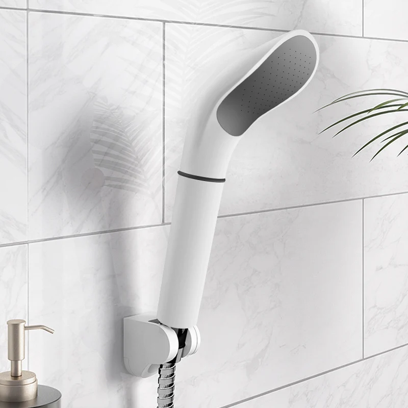 Water-Saving Shower Head Filter Black