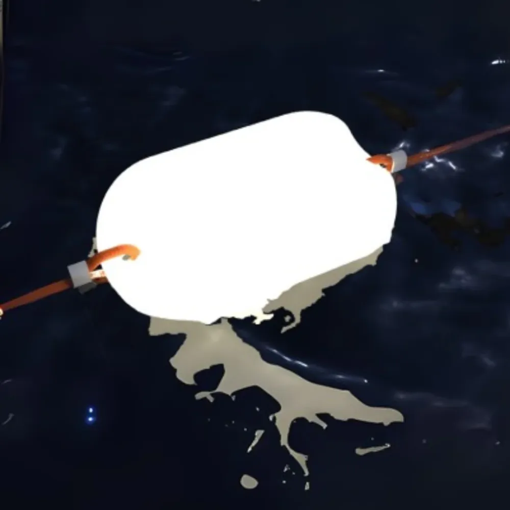Neonskilt Bøjer med vivid