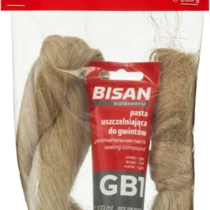 Bisan tætningssæt pasta + hampfibre 200 g 10-Pack