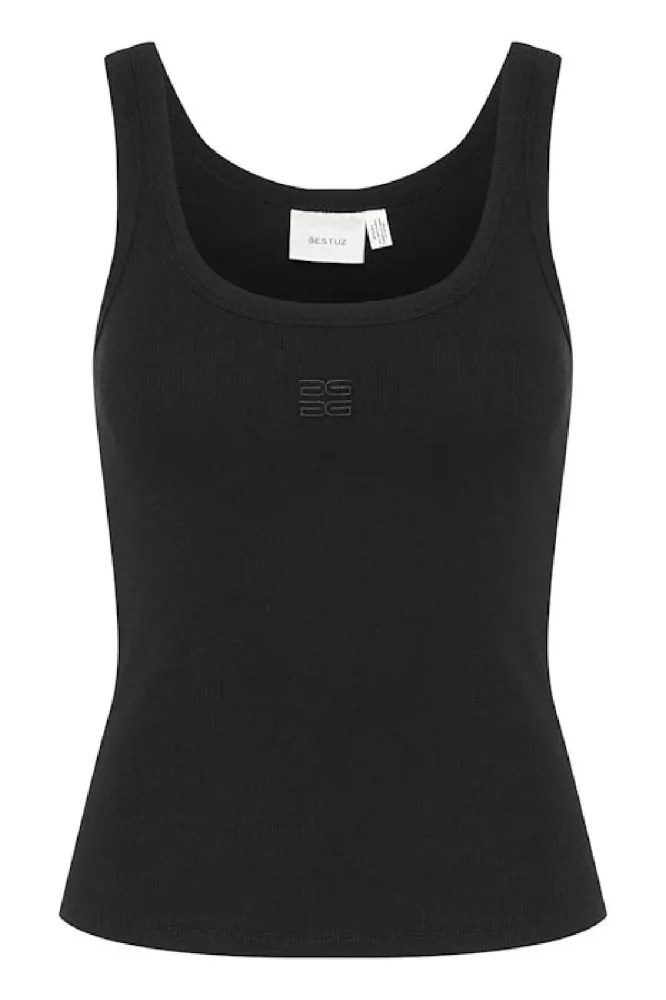 Gestuz - Gzdrew Logo Top 2.0 - 100017 Black Xs