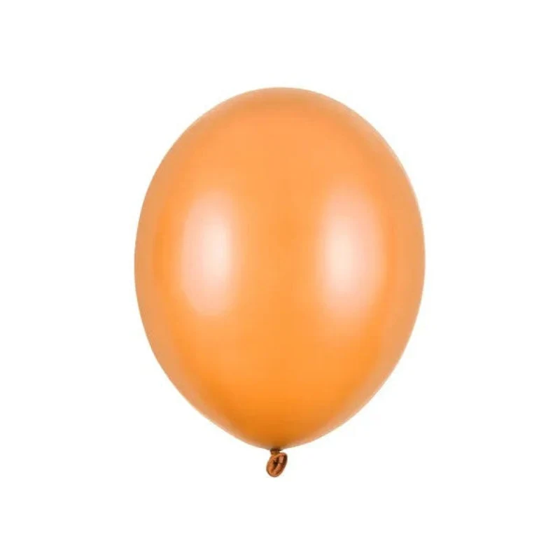 9" peach latexballon, 100 stk.