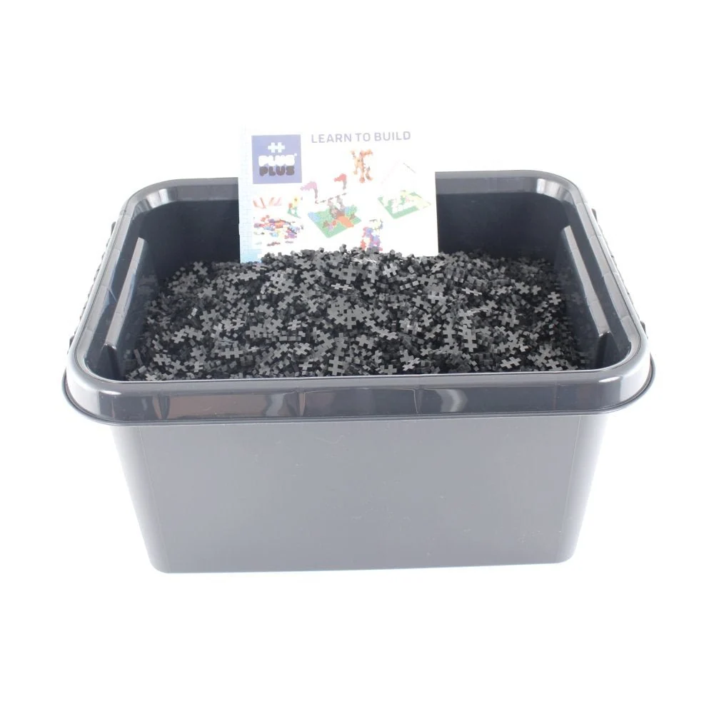 Plus Plus Basic Charcoal farve - 18.000 stk.
