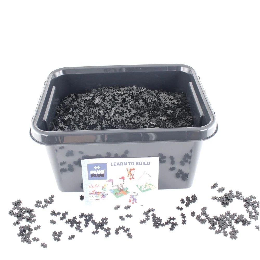 Plus Plus Basic Charcoal farve - 18.000 stk.