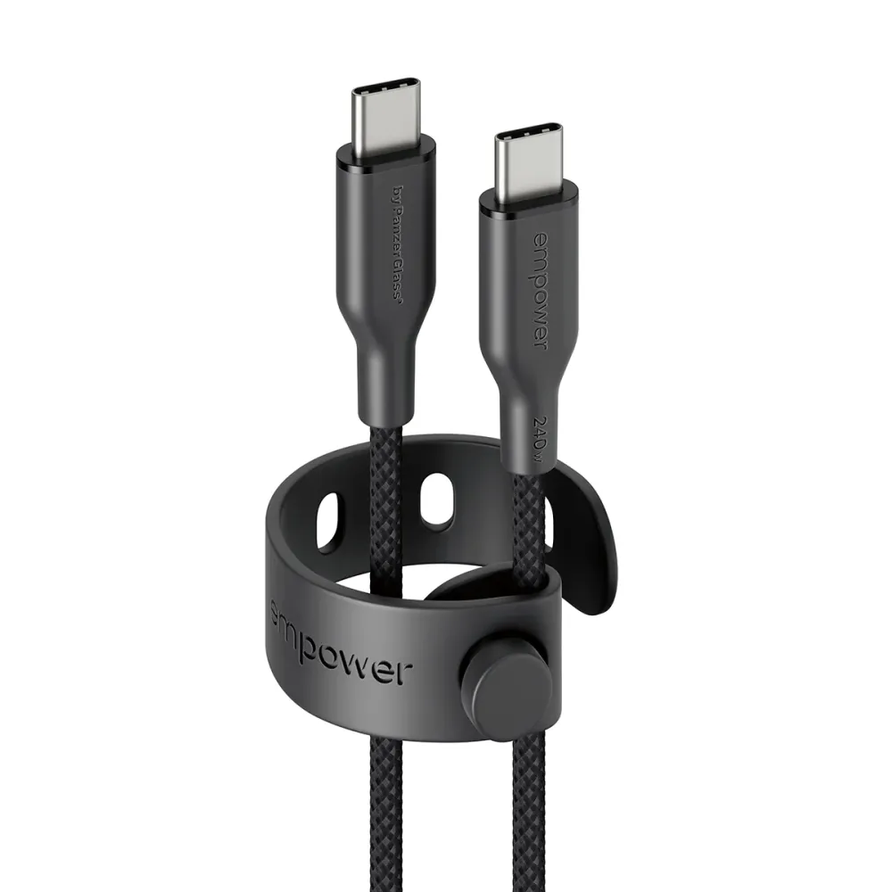 empower PanzerGlass® Racing 240W USB TYPE-C to USB-C