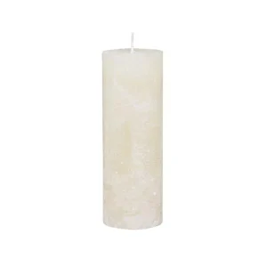 Macon rustik Bloklys creme 80 t H20/Ø7 cm