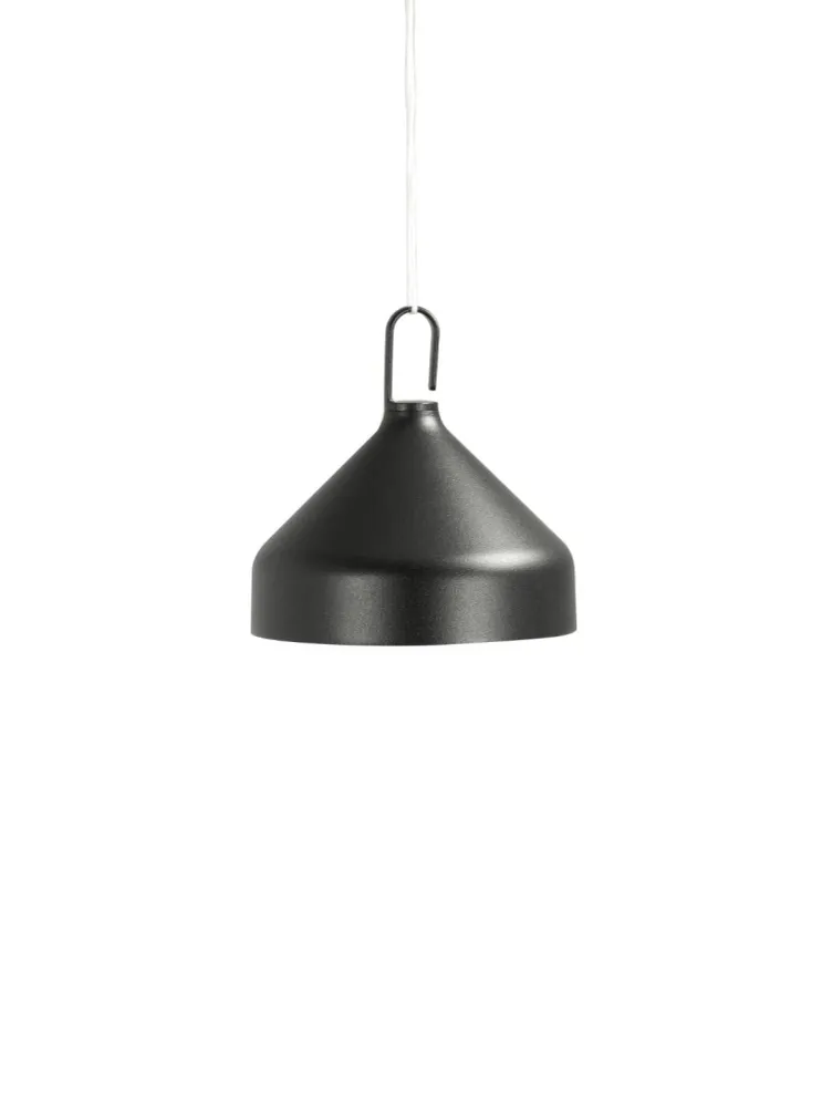 Amelie Pro Portable Hanging Lamp Black Zafferano America