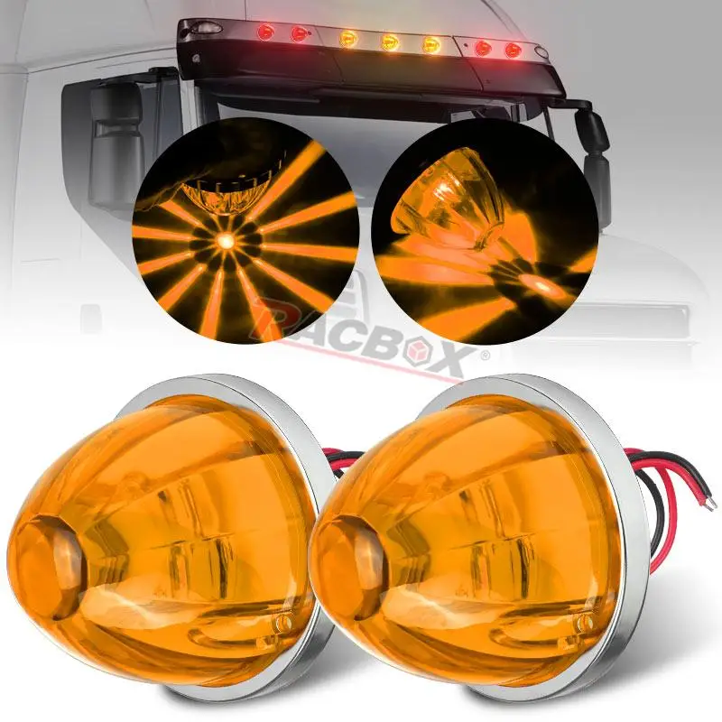 LED Marker Light | Heavy Duty Amber Vehicle Safety Light