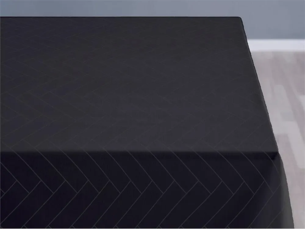 Södahl Damask Dug Tiles 140x220 - Aske