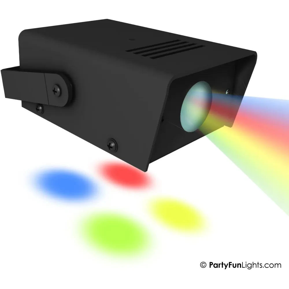 Party Funlight Tiny Projektor Disco Lampe 12,5cm