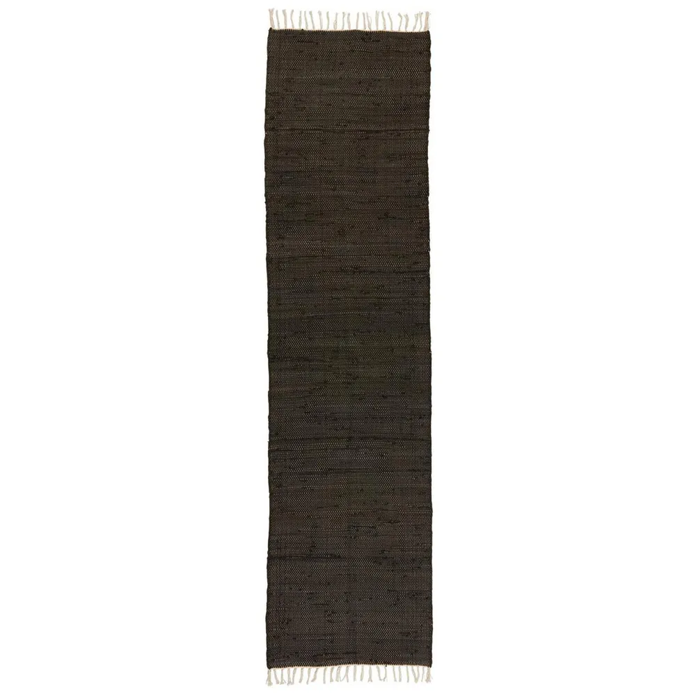 Ib Laursen - Kludetæppe – ebony 60 x 250 cm
