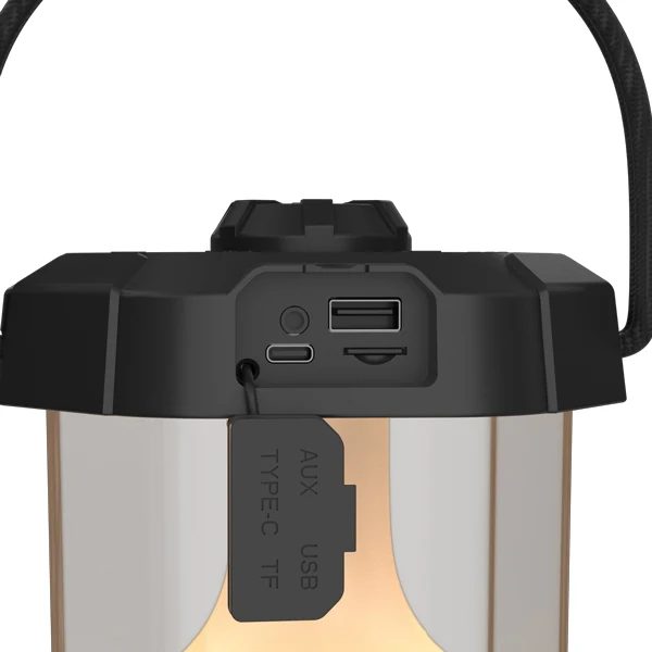 1852 Bordslampa m/bluetooth högtalare, IPX6 vattentät