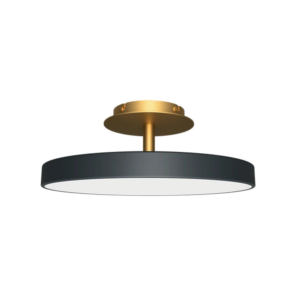 Asteria up plafond ø43 grå Loftlampe