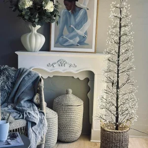 Juletræ med 1600 led vivid - Black