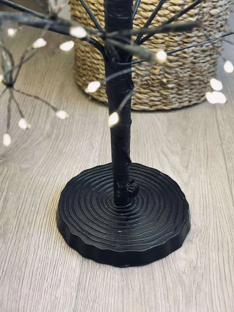 Juletræ med 1600 led vivid - Black