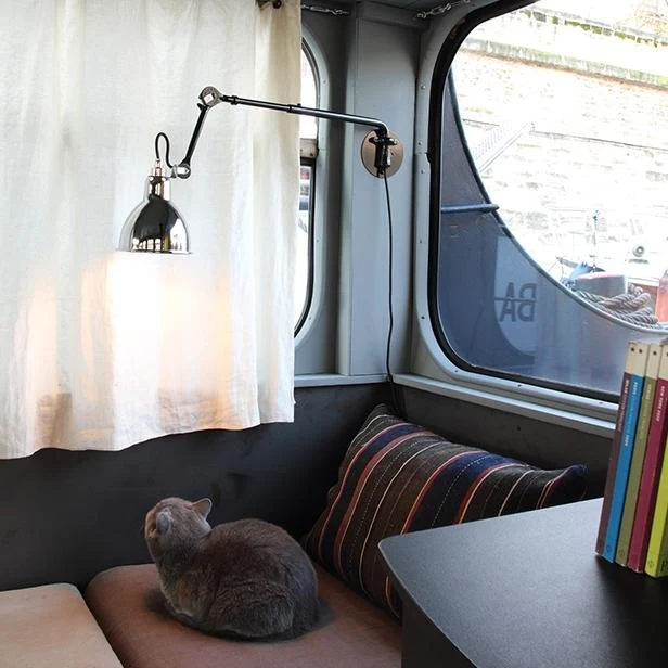 Lampe Gras No. 203 væglampe Hvid