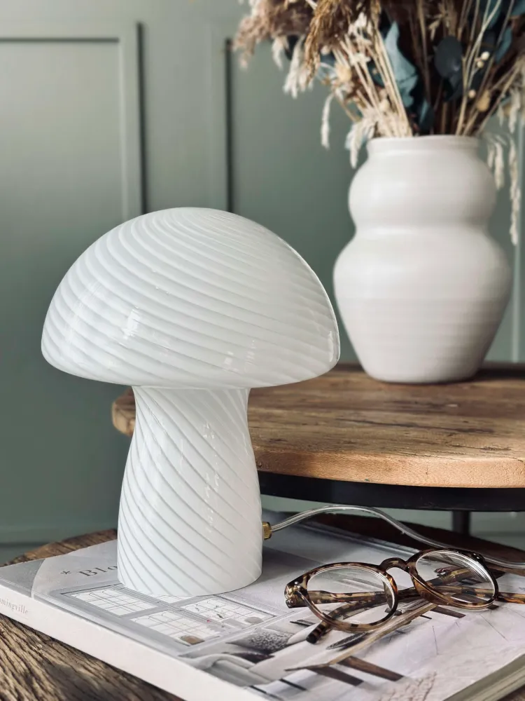 Mushroom Elsa - Snow 24 cm