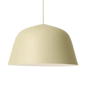 Muuto Ambit Pendel Lampe generous - Beige/Green USB Ports