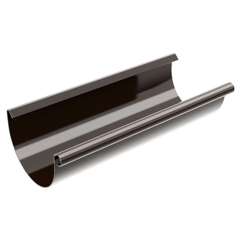 PVC-rende Ocean 75 mm brun 3 m