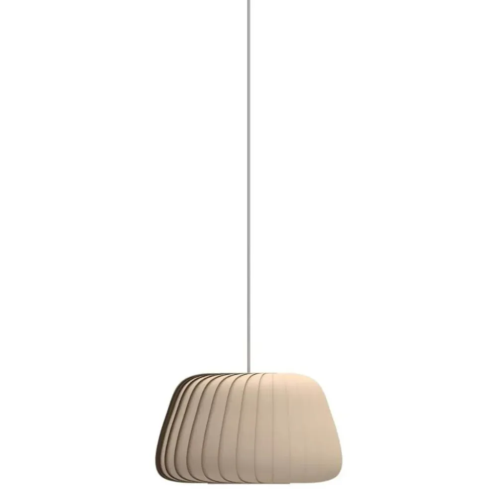 TR19 Pendel Ø40 – Clear Rossau (Natur Birk, H 22 cm, E27)