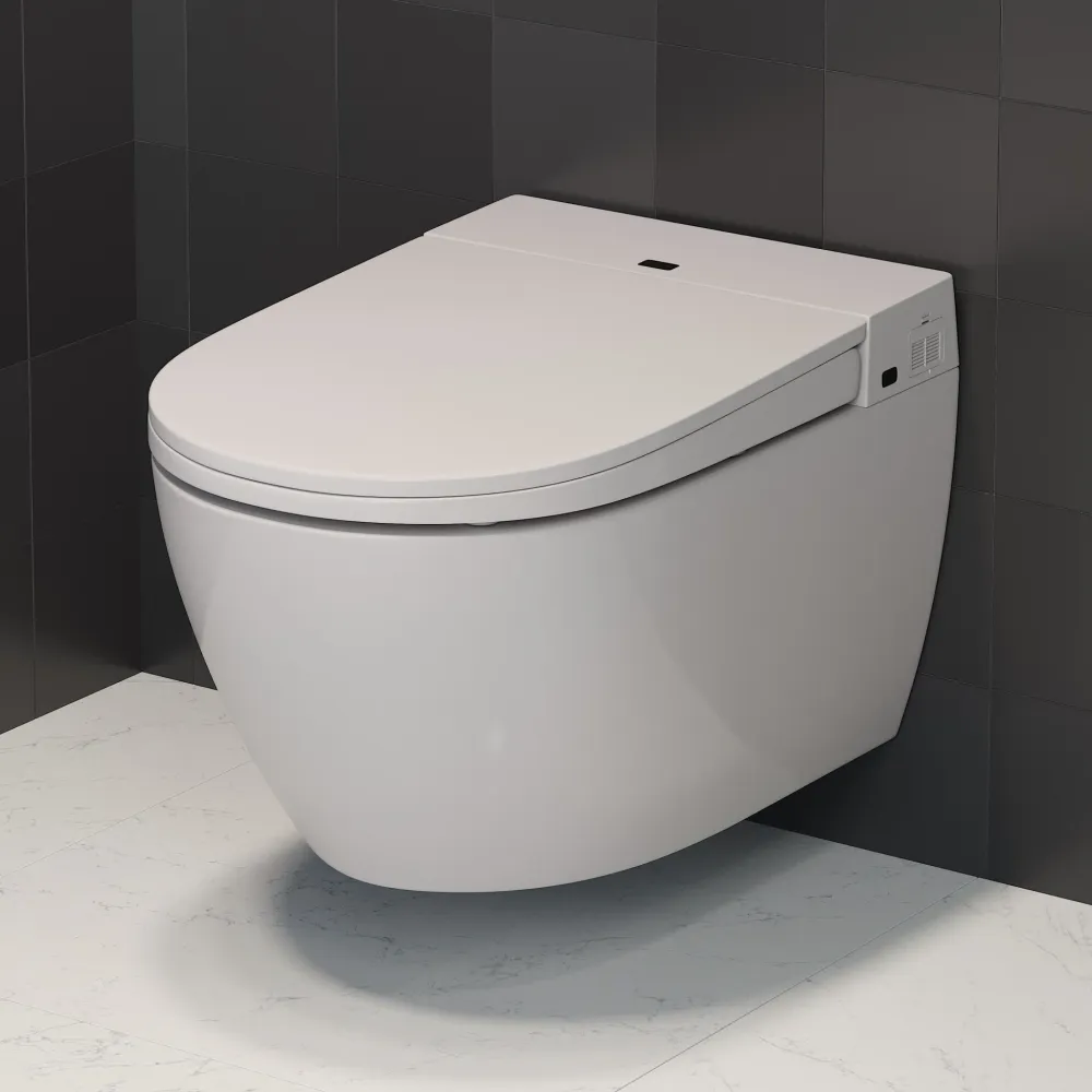 Weatherproof Tisvildeleje Væghængt douchetoilet - "Japansk toilet"