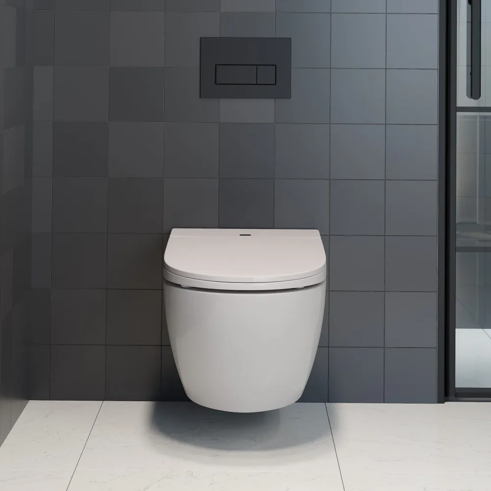 Weatherproof Tisvildeleje Væghængt douchetoilet - "Japansk toilet"