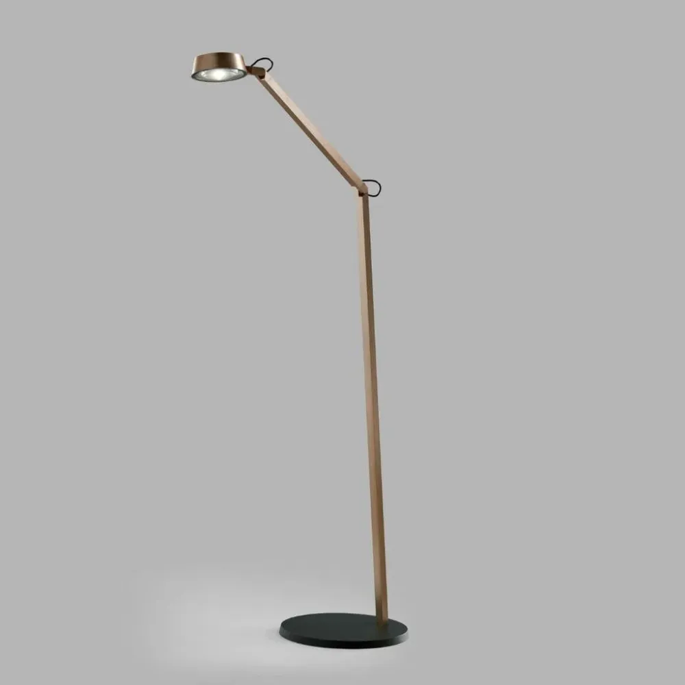 Dark F1 Gulvlampe Rose Forgyldt - Light-Point