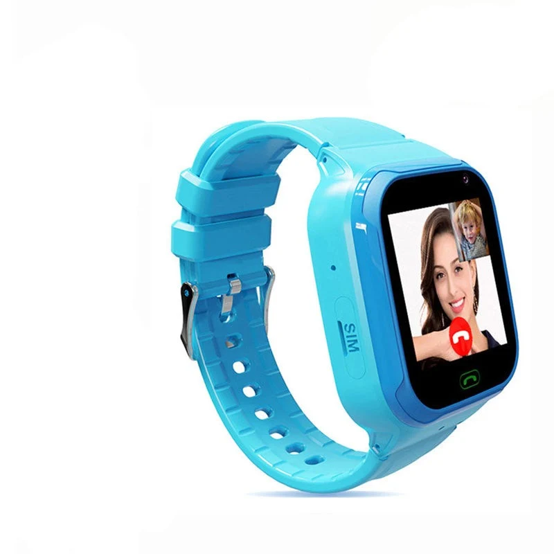 Kids GPS Smart Watch | Two-Way Calling SOS Safety Tracker Black