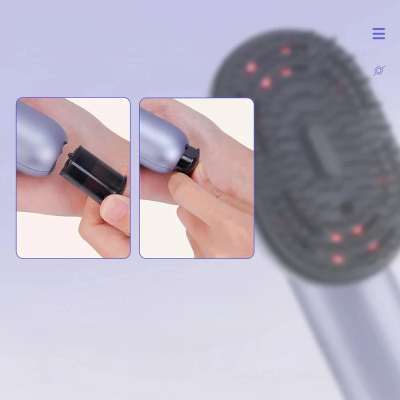 Smart Hair Care Massager | LED Light Therapy Oil Application