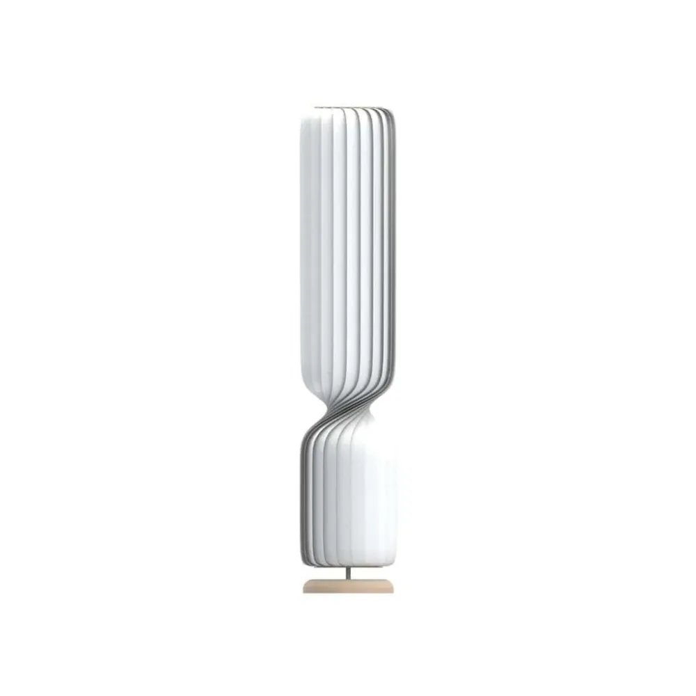 TR41 Gulvlampe – Pearl Polykarbonat / Nonwoven, H 127 cm | Tom Rossau