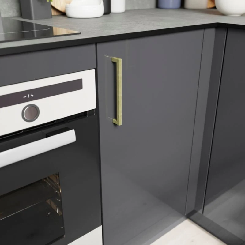 GoodHome Golpar møbelgreb D 169 mm i messing