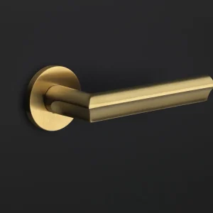 Ensartet Sprung Door Handle DR102-G Bronze