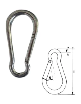 Brandmandshage galvaniseret - 160x13mm