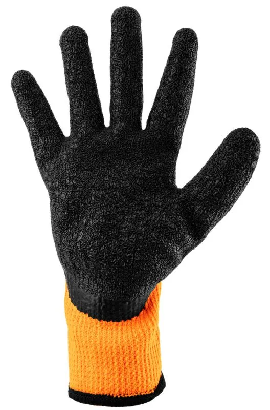 Arbejdshandsker NEO TOOLS polyester belagt med rubberized str. 10 orange 1 par