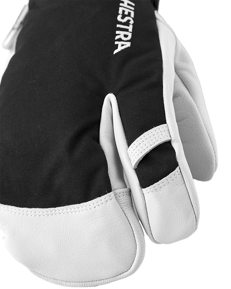 Army Topgrain læder Heli Ski 3 Finger - Handsker 6