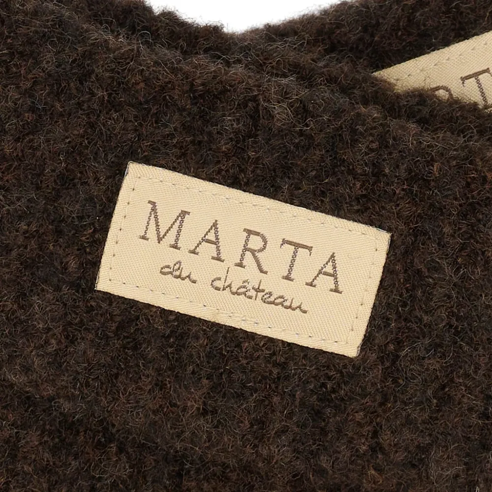 Marta du Chateau dame handsker 26208 - Cocoa