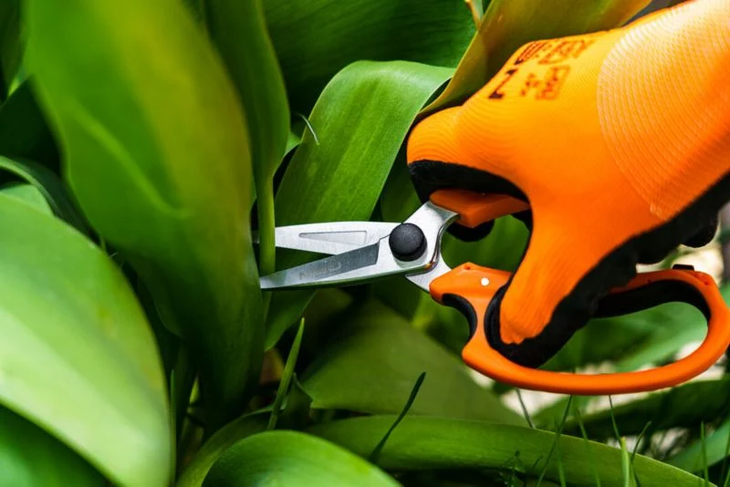 NEO TOOLS arbejdshandsker i polyesterblanding med nitrilbelægning, str. 10, flerfarvede, 1 par