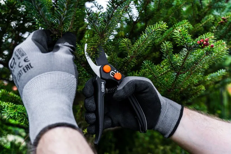 NEO TOOLS arbejdshandsker i synthetic med latexbelægning, str. 10, grå, 1 par