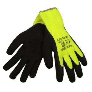 Thor Halvdyppet latexhandske thermogrip 12 stk.