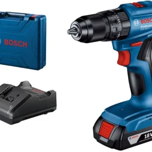 Bosch GSB 185-Li slagboremaskine og skruemaskine med batteri 1 x 2,0 Ah