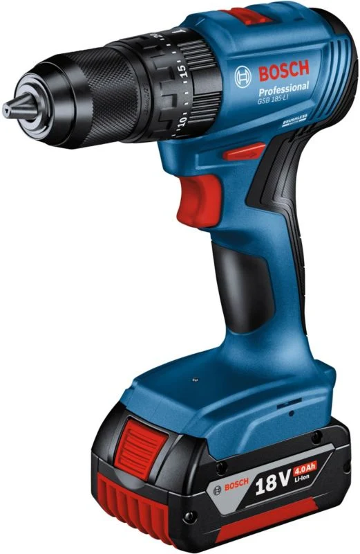 Bosch GSB 185-Li slagboremaskine og skruemaskine med batteri 1 x 2,0 Ah