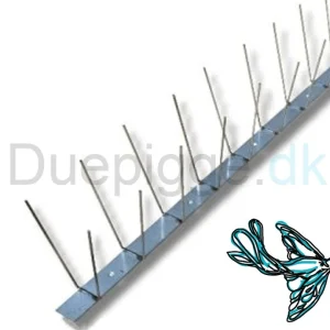 1 meter duepigge i rust-proof kvalitet (2P)