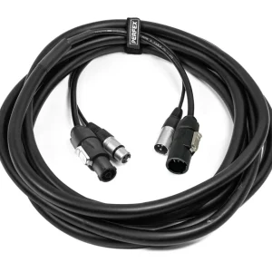 Perfex True1 & XLR Kombikabel (DMX, 3m) M8 Size