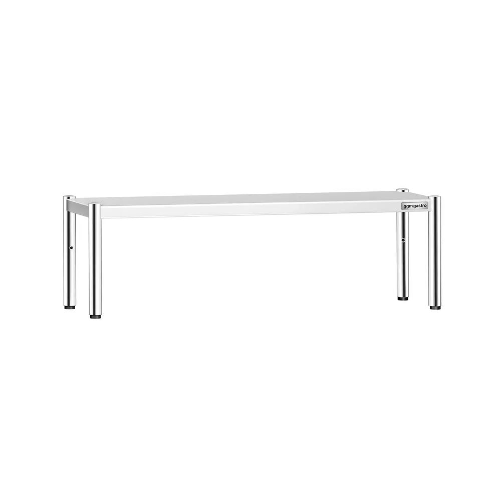 Påsætningshylde HIGH-END - 1,6m - med 1 etage 0,4m høj