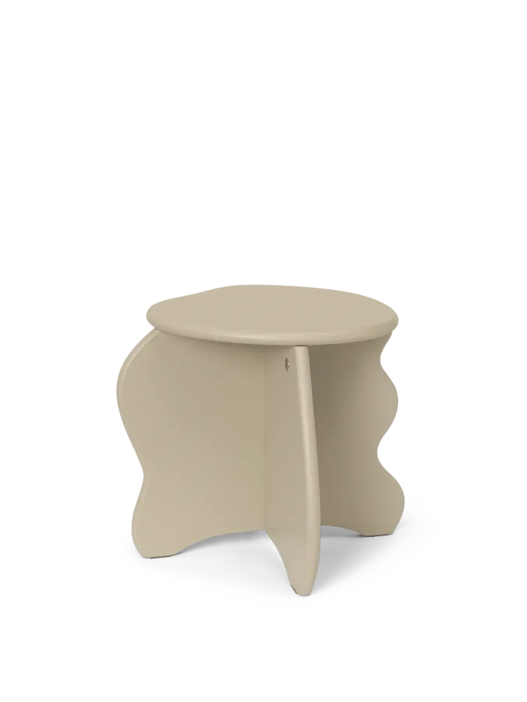 Slope Stool - Goat hair wool