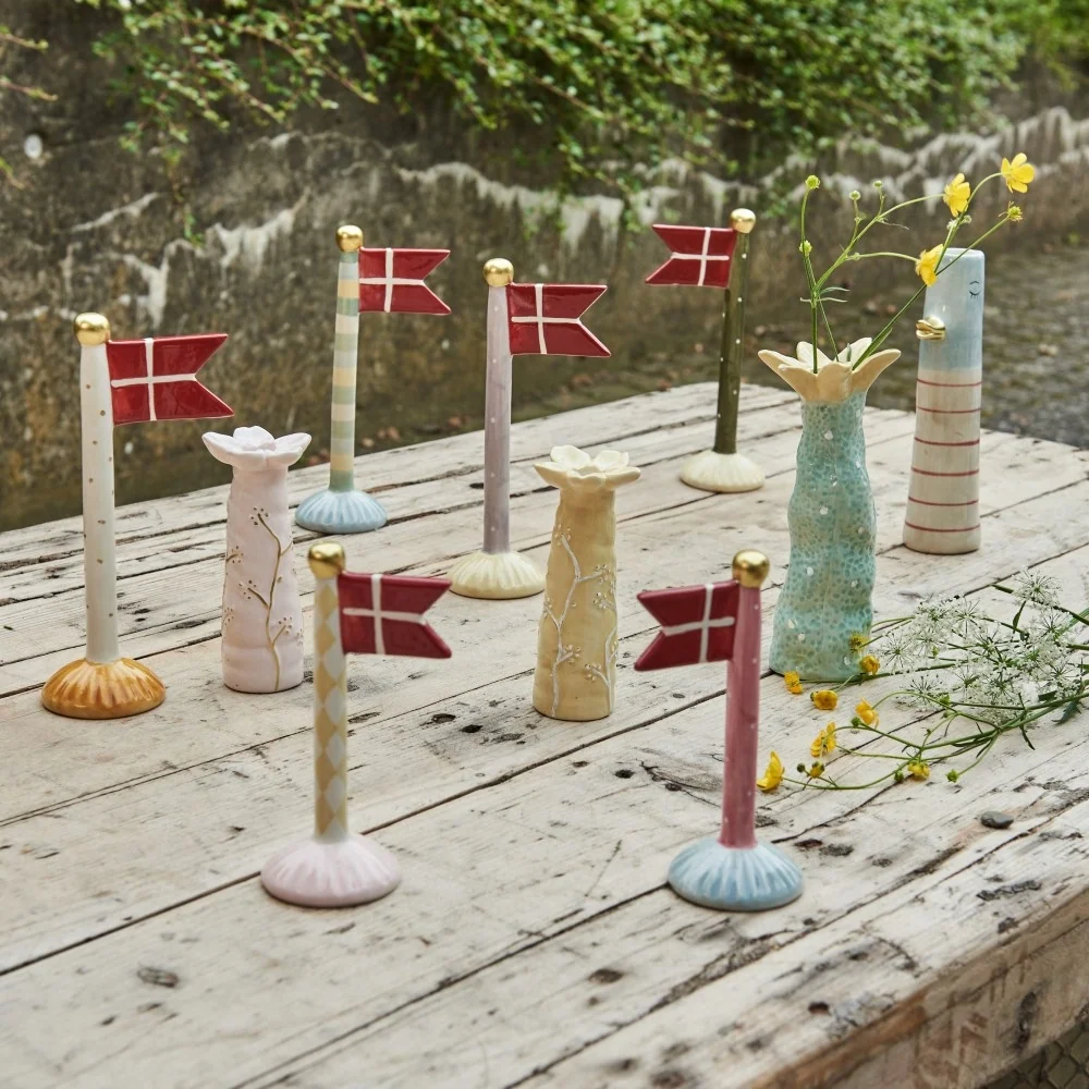 Speedtsberg - Keramik flag H14cm Furniture Assembly Mint