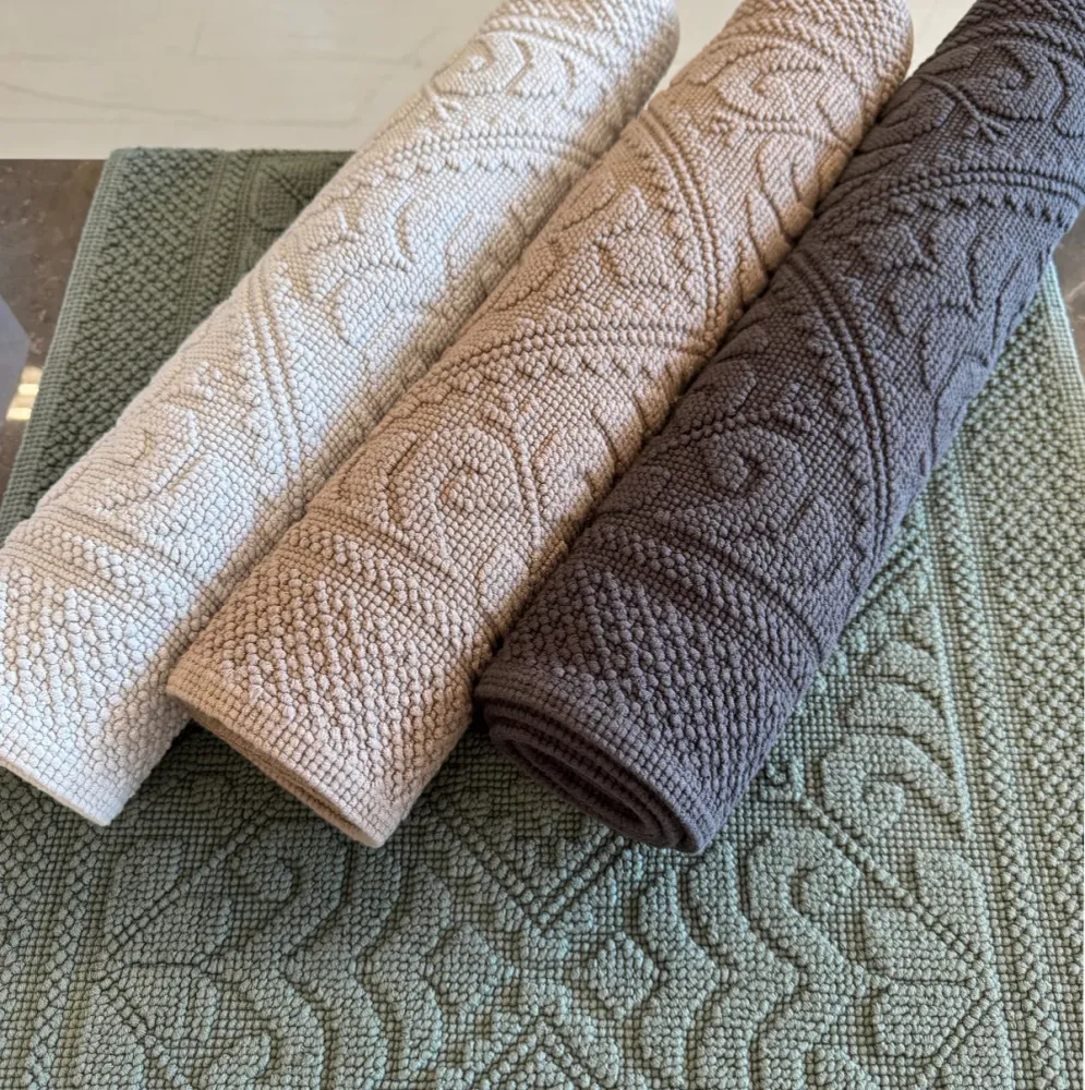 Vivaraise Enzo bademåtte - 54x110 - pearl