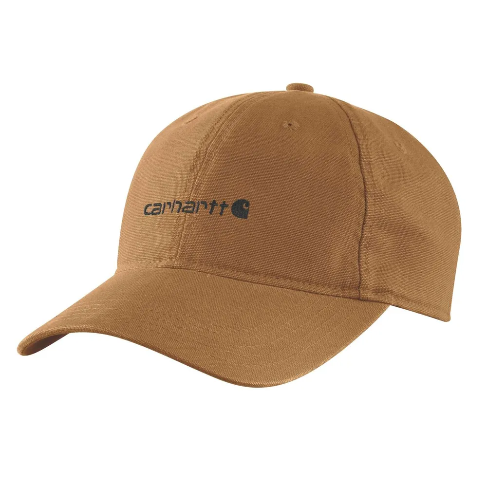 CARHARTT Kasket CANVAS EMBROIDERED GRAPHIC Cap "BROWN"