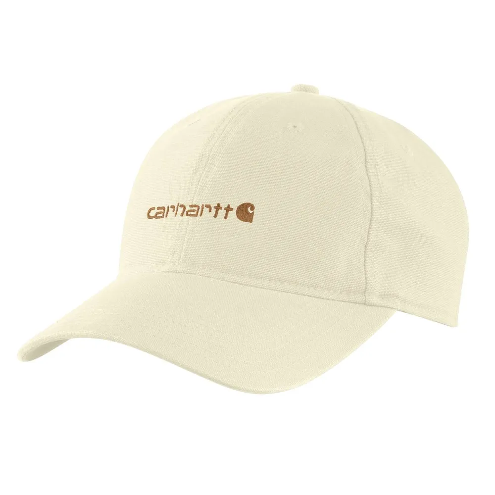 CARHARTT Kasket CANVAS EMBROIDERED GRAPHIC Cap "UNDYED-ECRU"